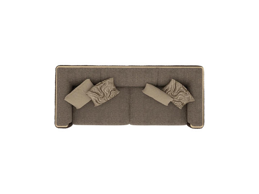 Sofa trzyosobowa designerska kanapa meble tapicerowane wyposażenie salonu nowoczesny design