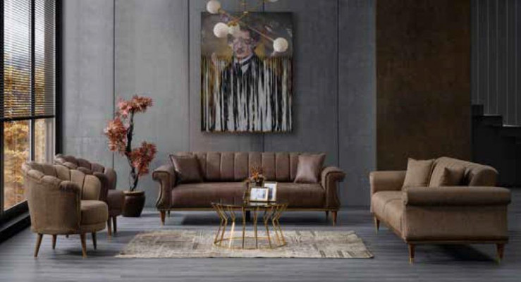 Biała Podkładka Fotel Luxury CocktailFotel EarsFotel Tkanina Meble Styl