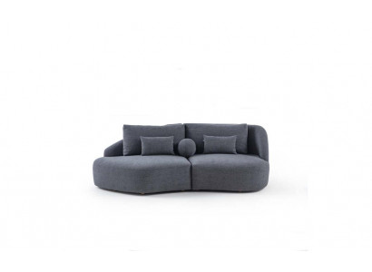Stylowy Szary Trzyosobowy Pokój Dzienny 3-miejsce siedzące Sofa Nowoczesne Kanapy