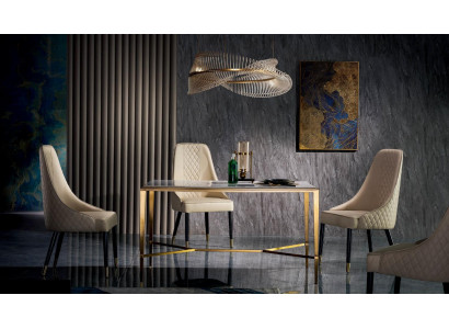 Stół obiadowy Tabela Grupa jadalnia salon stoły Ustawić Drewno Design