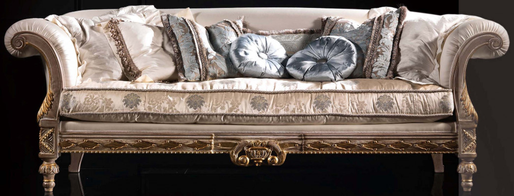 Sofa trzyosobowa Chesterfield klasyczna Żywy krajobraz sofa tekstylna 3 Siedziba kanapa