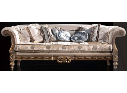 Sofa trzyosobowa Chesterfield klasyczna Żywy krajobraz sofa tekstylna 3 Siedziba kanapa