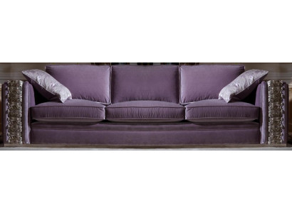 Sofa Klasyczna Duża xxl Sofa Salonowa Włókienniczy Czteroosobowa Włoska