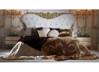 Chesterfield Łóżko Zagłówek łóżka Podkładka Hotel Meble Meble Włoskie