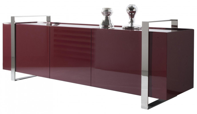 Luksusowy Kredens Design Komoda Meble Boiserie Italia Wysoki Połysk Nowość