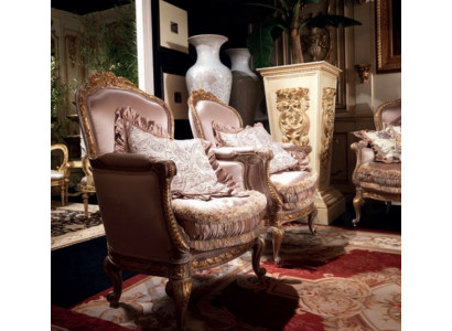 Fotel Fotel Czytanie Krzesło UszyFotel Luksusowa Sofa Podkładka Meble Włoskie