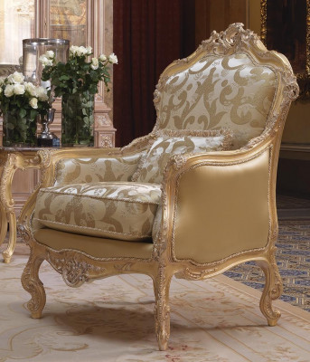 Fotel Biblioteka Czytanie Krzesło UszyFotel Podkładka Włoskie Meble jednomiejscowe