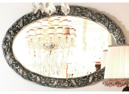 Lustro Design lśniące ściany 140x90 cm Barokowe Rokoko Włoskie Meble Meble