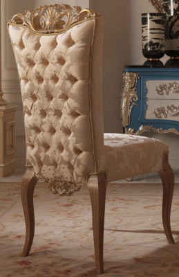 Projektant Krzesło Chesterfield jadalnia Krzesła Meble włoskie Meble