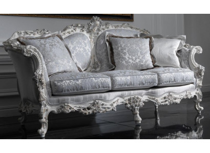 Sofa trzyosobowa Chesterfield klasyczna Żywy krajobraz sofa tekstylna 3 Siedziba Couch
