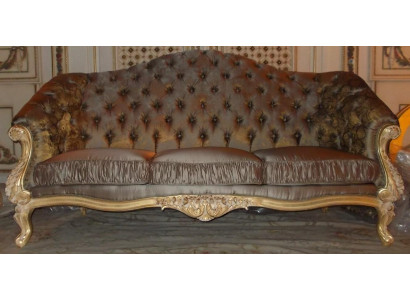 Sofa Kanapa Design Kanapy Podkładka Włókienniczy Włoski Meble miejsce do siedzenia Ławka 3 miejsce do siedzenia