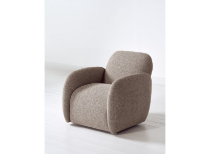 Taupe Fotel TV Krzesło Jednomiejscowa Podkładka Seating Lounge Krzesła