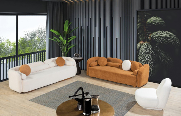 Okrągły Fotel TV Krzesło Jednomiejscowa Podkładka Seating Lounge Krzesła