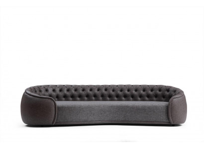 Sofa 4-osobowa sofy kanapy salon design materiał sztuczna skóra włókiennicza
