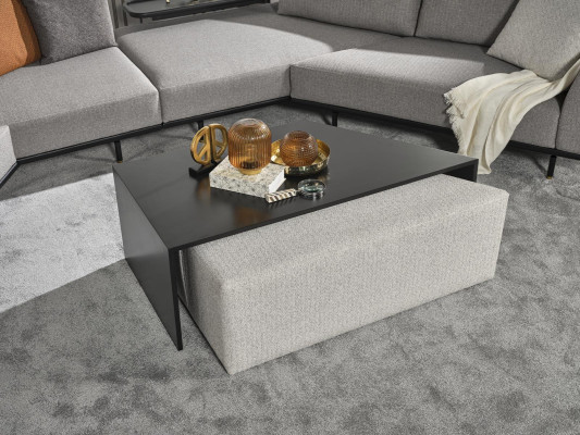 stolik kawowy salon meble luksusowy materiał Drewno nowoczesny nowy design szary