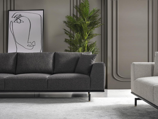 Salon Zestaw sofowy 41 miejsce do siedzenia Sofa Podkładka Luxury Meble 3-częściowa. kanapa