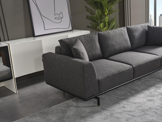 Salon Zestaw sofowy 41 miejsce do siedzenia Sofa Podkładka Luxury Meble 3-częściowa. kanapa