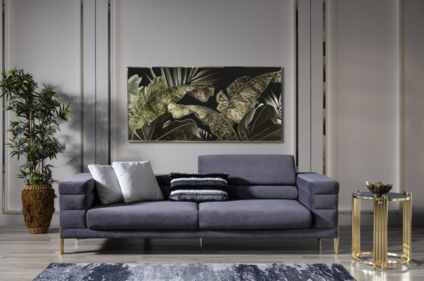 Zestaw sofowy 3+1 miejsce do siedzenia Zestaw Design Podkładka Kanapy Modern new Blue