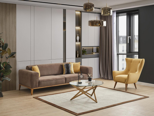 Salon Zestaw sofowy 31 miejsce do siedzenia Zestaw Design Podkładka Kanapy Modern