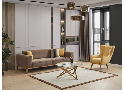 Salon Zestaw sofowy 31 miejsce do siedzenia Zestaw Design Podkładka Kanapy Modern