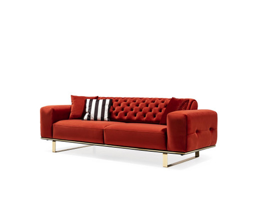 Nowoczesna praktyka kanapowa Chesterfield Meble Hotelowe Wyposażenie Luksusowa Sofa