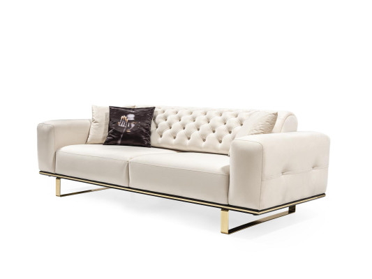 Sofa 3 miejsce do siedzenia salon luksusowa podkładka designerskiej marki Meble Chesterfield