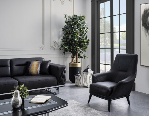 Living Room EarsFotel Fotel Design Black Club Lounge Practice