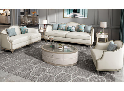 Zestaw sofowy 3+2+1 miejsce do siedzenia Sofa Siedziba Couch Podkładka Moderne Ustawić