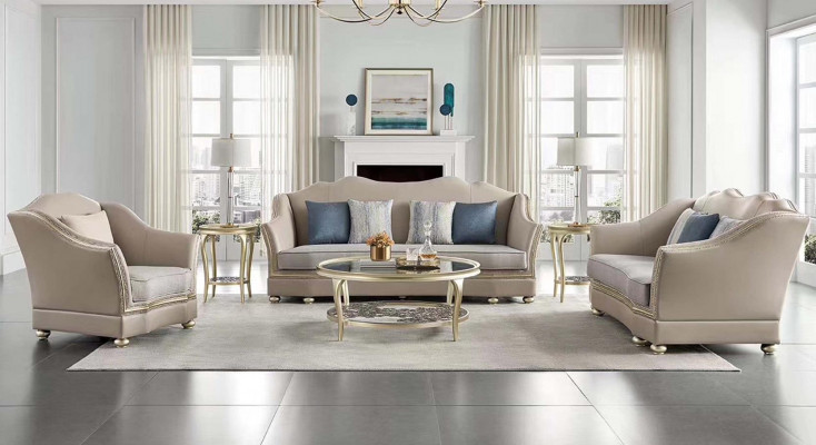 Zestaw sofowy 3+2+1 designerska sofa kanapy Siedziba zestaw Ustaw tapicerowaną sofę