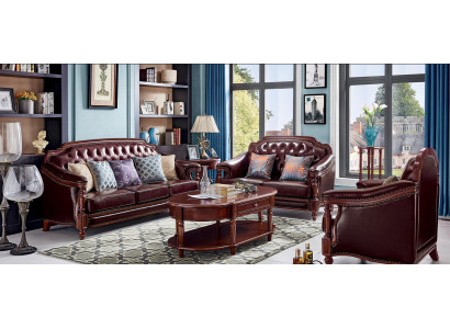 Zestaw sofowy 3+2+1 miejsce do siedzenia Zestaw Design Sofa Podkładka Kanapy Classic