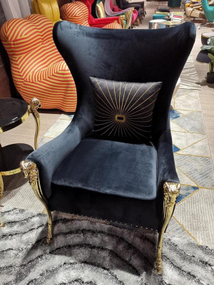 Luksusowa Sofa Fotel Podkładka Meble Sofy Jednoosobowe Sofa EarsFotel