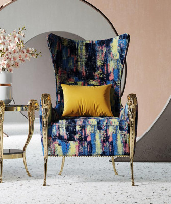 Luksusowa Sofa Fotel Podkładka Meble Sofy Jednoosobowe Sofa EarsFotel
