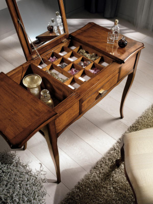 Kosmetyki Tabela Kredens Fryzjer stoły Nowe designerskie konsole Toaletka