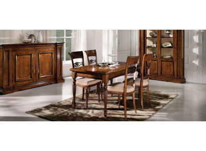 Stół obiadowy Drewno Stoły jadalnia stoły Tabela Design Drewno Luxury Meble Włochy