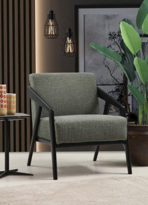 Fotel miejsce siedzące Pokój dzienny Materiał Poliester Styl Nowoczesny design Luksus