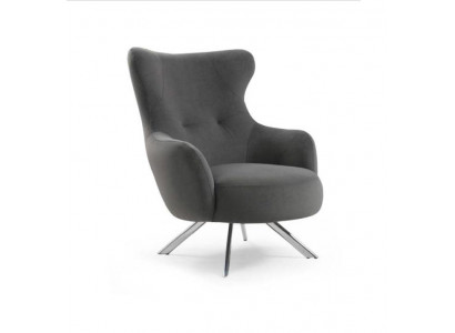 Fotel EarsFotel luksusowy 1 miejsce siedzące jednoosobowe Podkładka Siedziba Designer Material Modern