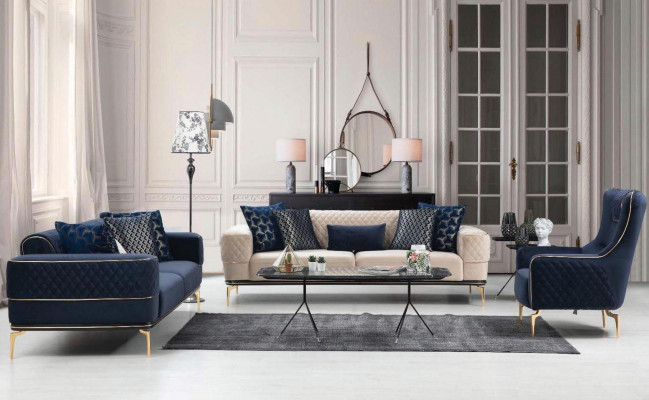 Fotel EarsFotel Luxury 1 miejsce do siedzenia Podkładka Siedziba Projektant Włókienniczy Siedziba Material Modern