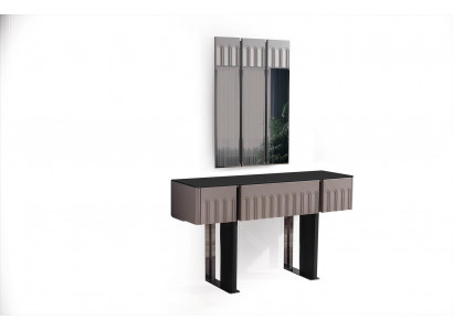 Elegancki komplet kosmetyczny Sypialnia Lustro luksusowe Meble 2-częściowe Meble
