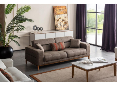 Luksusowa sofa do salonu trzyosobowa kanapa nowoczesne designerskie sofy tapicerowane