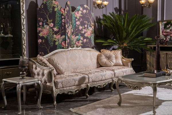 Podkładka Designer Meble Sofa trzyosobowa 3 miejsce do siedzenia Sofy Włókiennicze kanapy duże