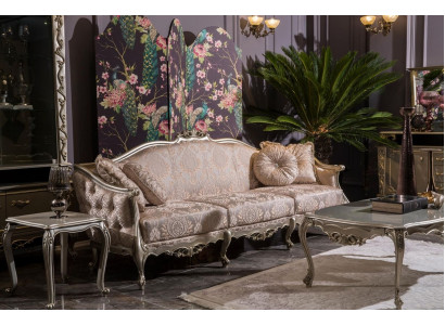 Podkładka Designer Meble Sofa trzyosobowa 3 miejsce do siedzenia Sofy Włókiennicze kanapy duże