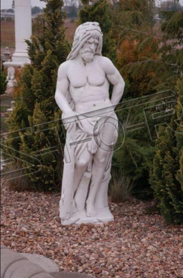 Zeus 168cm rzeźba projekt rysunek statua figurki ogrodowe posągi