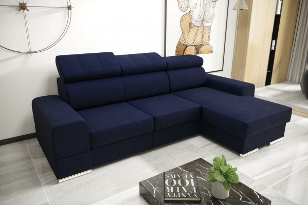 Żywy krajobraz funkcja łóżka Materiał Narożnikowa kanapa Sofa w kształcie litery L Projekt kanapy Włókiennicze sofy