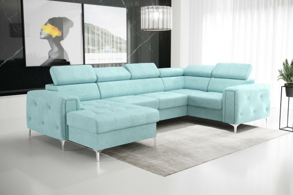Żywy krajobraz Design Narożnikowa kanapa Włókienniczy Kanapy Sofy Sofy U Shape Sofa Kanapa Podkładka Nowość