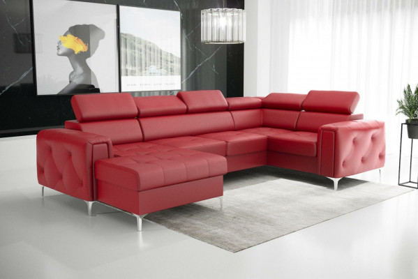 Żywy krajobraz Design Narożnikowa kanapa Włókienniczy Kanapy Sofy Sofy U Shape Sofa Kanapa Podkładka Nowość