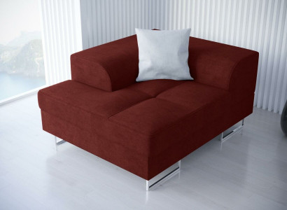 Fotel Design Couch Sofa Relaks Włókienniczy Lounge Club Podkładka miejsce siedzące Luxury TV