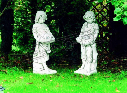 120cm Dziewczyna Rysunek Statua Figurki Rzeźba Posągi Ogród