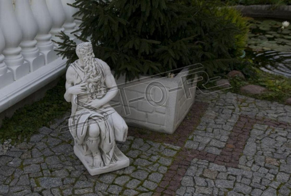 Wodnik Posąg Posągu Dekoracja Ogrodowa Figurki Boga Posejdona