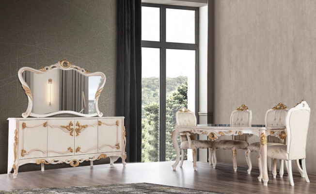 Sofa trzyosobowa Podkładka sofa Meble do salonu z Kredens 3-częściowy.