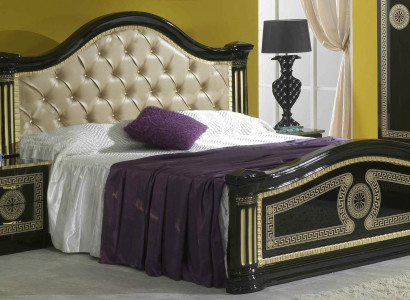 Łóżko skórzane Chesterfield Łóżko tapicerowane Sypialnia łóżko podwójne łóżko 180x200cm